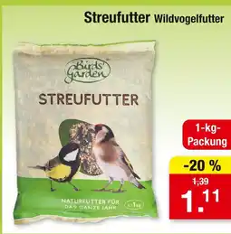 Zimmermann Birds garden streufutter wildvogelfutter Angebot