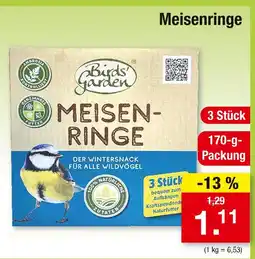 Zimmermann Birds' garden meisenringe Angebot