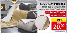 Zimmermann Hochwertige wohndecke Angebot