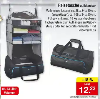 Zimmermann Reisetasche aufklappbar Angebot