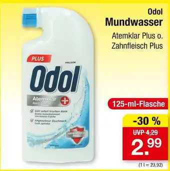 Zimmermann Odol mundwasser atemklar plus o. zahnfleisch plus Angebot