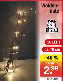 Zimmermann Weidenäste Angebot