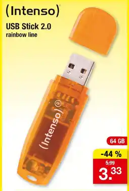 Zimmermann Intenso usb stick 2.0 rainbow line Angebot