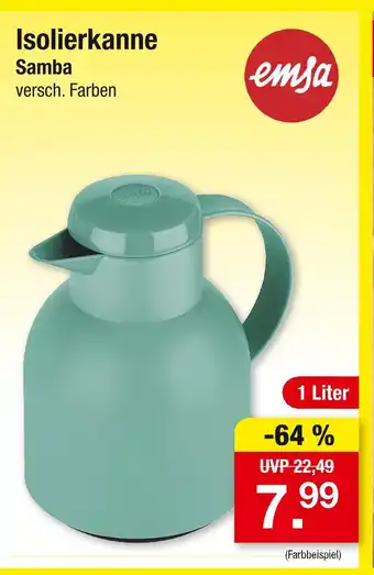 Zimmermann Emsa isolierkanne samba Angebot