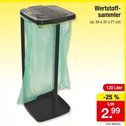 Zimmermann Wertstoffsammler Angebot