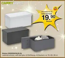 Möbelzentrum Pforzheim Carryhome sitzbox Angebot