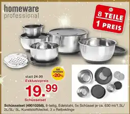 Möbelzentrum Pforzheim Homeware professional schüsselset Angebot