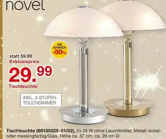 Möbelzentrum Pforzheim Novel tischleuchte Angebot
