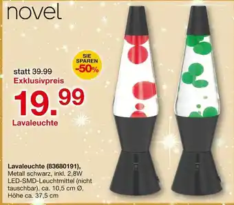 Möbelzentrum Pforzheim Novel lavaleuchte Angebot
