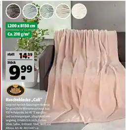 Hagebau Gözze kuscheldecke cali Angebot