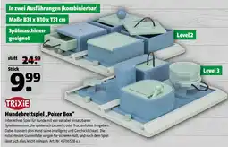 Hagebau Trixie hundebrettspiel 'poker box' Angebot