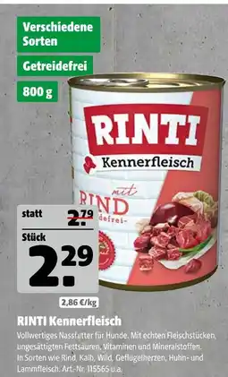 Hagebau Rinti kennerfleisch Angebot