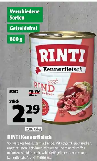Hagebau Rinti kennerfleisch Angebot