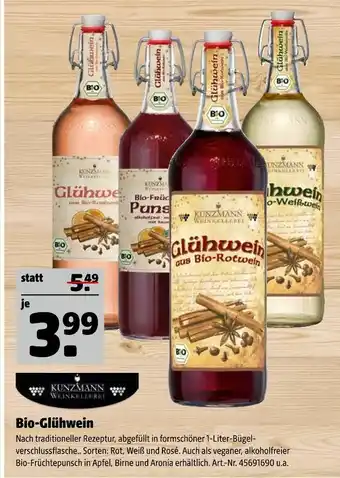 Hagebau Bio-glühwein Angebot