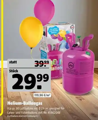 Helium-ballongas