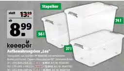 Hagebau Keeper aufbewahrungsbox 'leo' Angebot