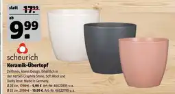 Hagebau Scheurich keramik-übertopf Angebot