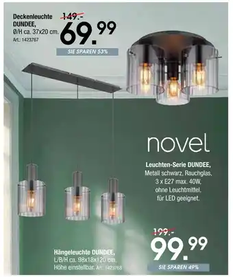 Zurbrüggen Novel deckenleuchte dundee Angebot