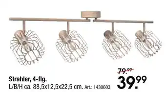 Zurbrüggen Strahler, 4-flg Angebot