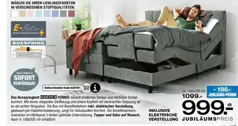 Ostermann Harper boxspringbett ferrol Angebot