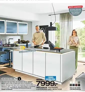 Ostermann Mondo esila küche Angebot