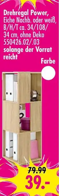Möbel Boss Drehregal power Angebot