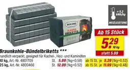 toom Baumarkt Rekord braunkohle-bündelbriketts Angebot