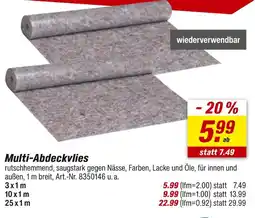toom Baumarkt Multi-abdeckvlies Angebot