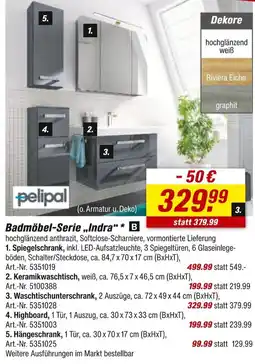 toom Baumarkt Pelipal spiegelschrank Angebot