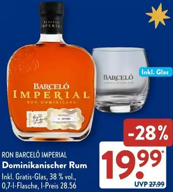 Aldi Süd RON BARCELÓ IMPERIAL Dominikanischer Rum Angebot