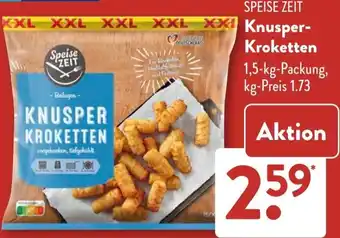 Aldi Süd SPEISE ZEIT Knusper Kroketten Angebot