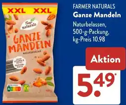 Aldi Süd FARMER NATURALS Ganze Mandeln Angebot