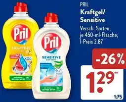 Aldi Süd PRIL Kraftgel/ Sensitive Angebot