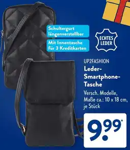 Aldi Süd UP2FASHION Leder Smartphone Tasche Angebot