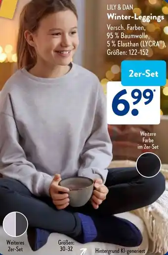 Aldi Süd LILY & DAN Winter-Leggings Angebot
