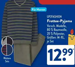 Aldi Süd UP2FASHION Frottee-Pyjama Angebot