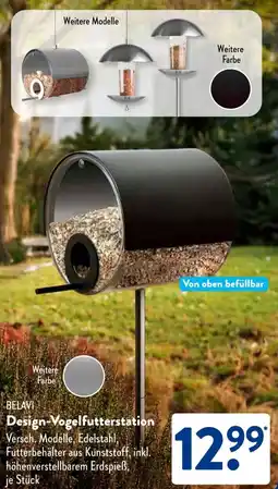 Aldi Süd BELAVI Design-Vogelfutterstation Angebot