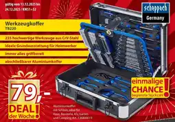 Sonderpreis Baumarkt Scheppach Werkzeugkoffer TB220 Angebot
