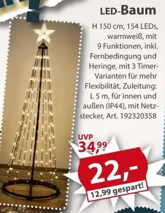 Sonderpreis Baumarkt LED-Baum Angebot