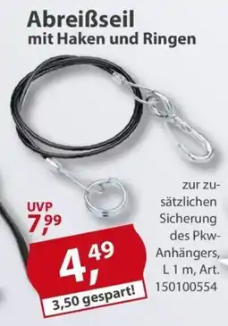 Sonderpreis Baumarkt Abreißseil Angebot