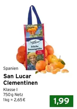CAP Markt San Lucar Clementinen Angebot