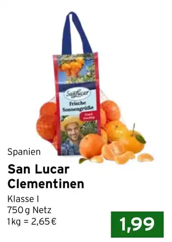 CAP Markt San Lucar Clementinen Angebot