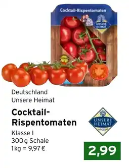 CAP Markt Unsere Heimat Cocktail-Rispentomaten Angebot