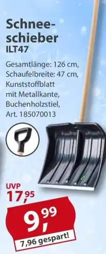 Sonderpreis Baumarkt Schneeschieber ILT47 Angebot