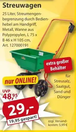 Sonderpreis Baumarkt Streuwagen Angebot