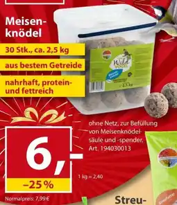 Sonderpreis Baumarkt Meisenknödel Angebot