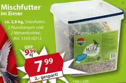 Sonderpreis Baumarkt Mischfutter im Eimer Angebot