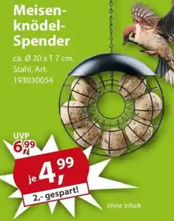 Sonderpreis Baumarkt Meisenknödel-Spender Angebot