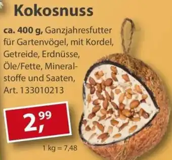 Sonderpreis Baumarkt Kokosnuss Angebot