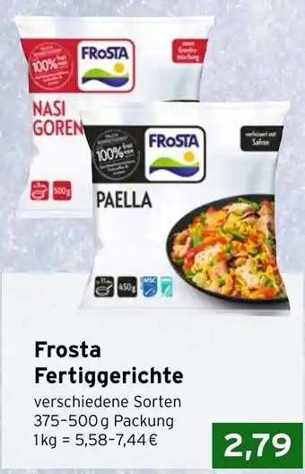 CAP Markt Frosta Fertiggerichte Angebot